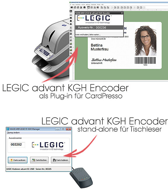 LEGIC® advant KGH Encoder von MAXICARD