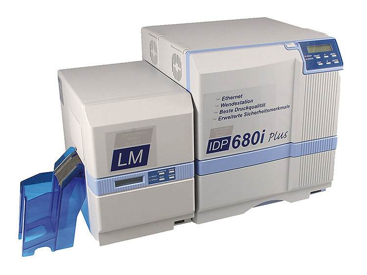 IDP680i Plus Retransfer-Kartendrucker mit Laminator
