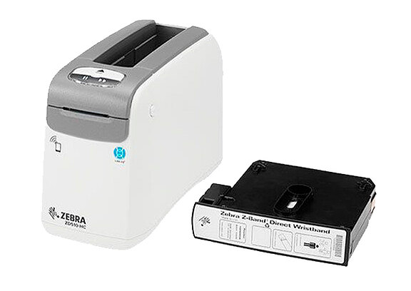 Zebra ZD510-HC Armbanddrucker mit Vorrats-Kassette
