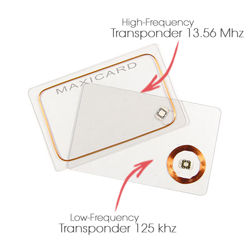 Plastikkarte Zeiterfassung Transponder
